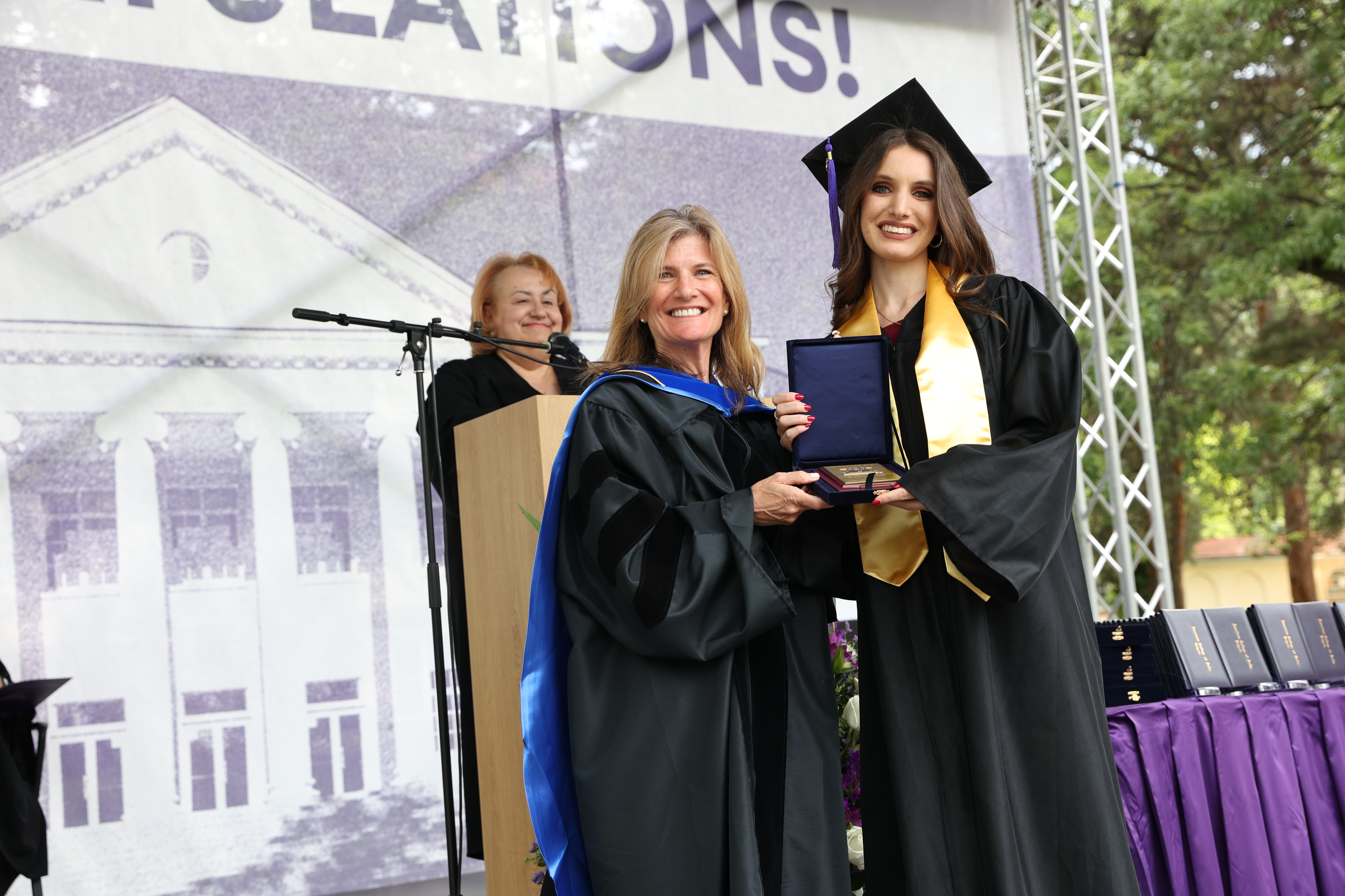4_Receiving the Margaret R. Sanders Award at Graduation.JPG